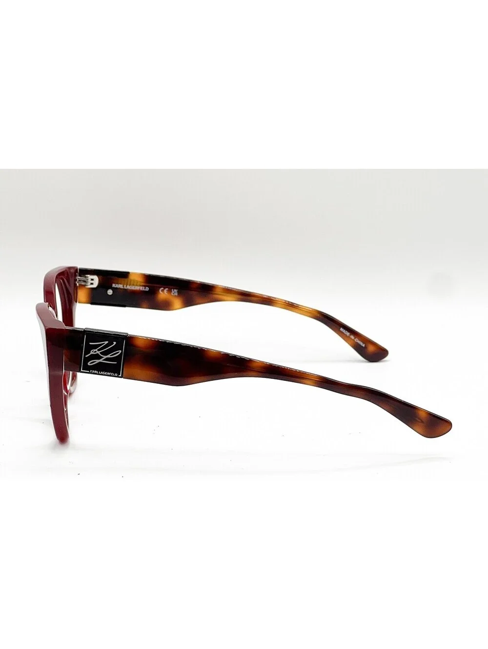 Karl Lagerfeld KL6053 604 Burgundy Rectangle Authentic Eyeglass Frames 54-16